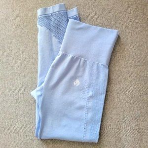 Ryderwear Seamless Staples Denim light blue Marl High waisted leggings Medium